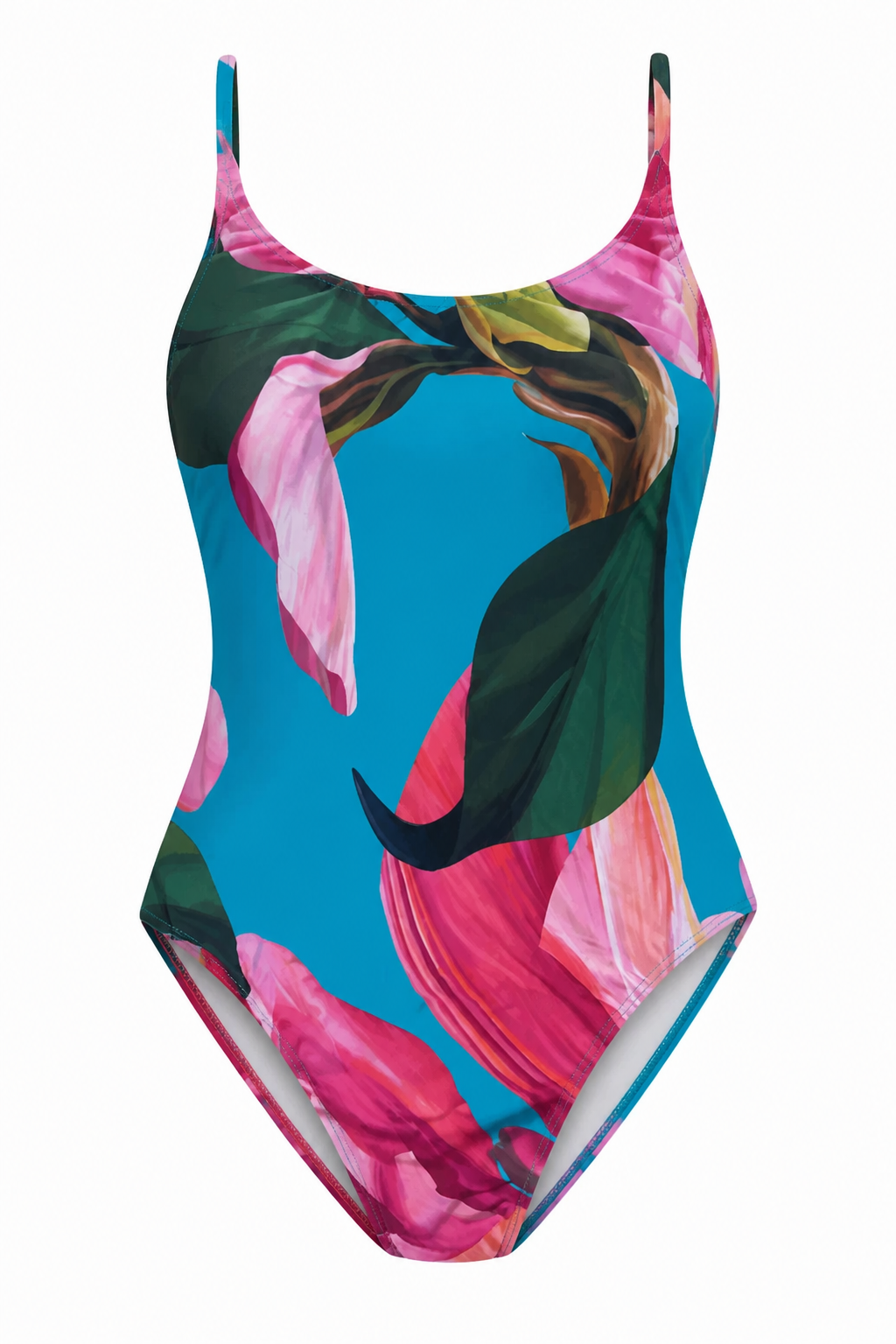 Pink Flower one piece reversible