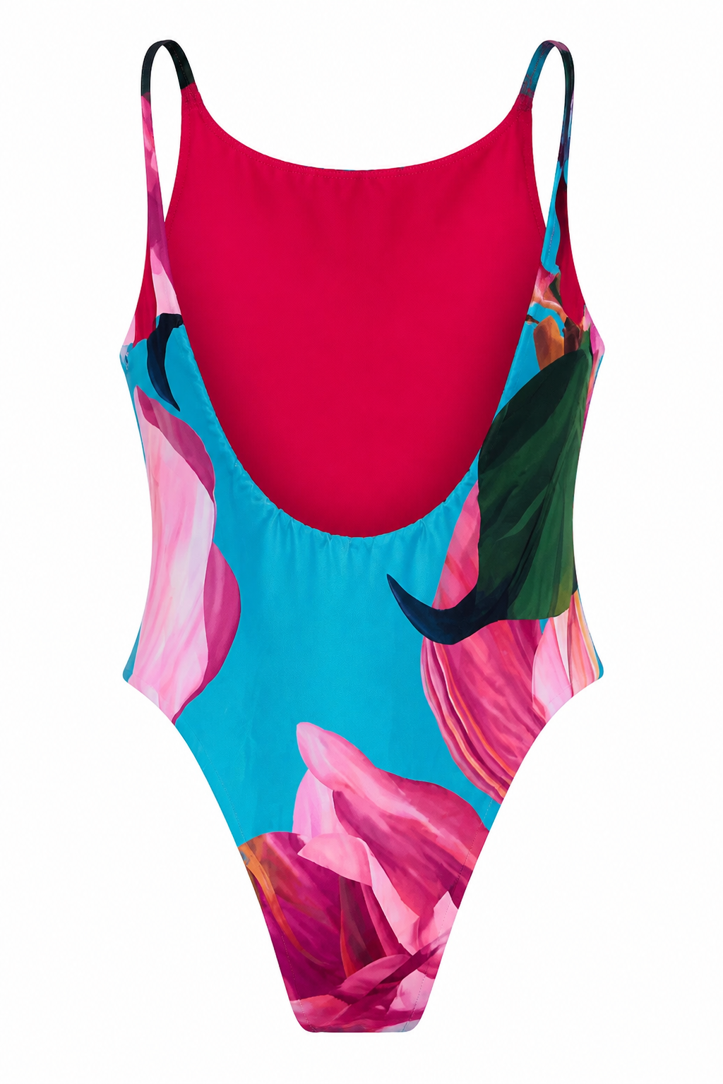Pink Flower one piece reversible