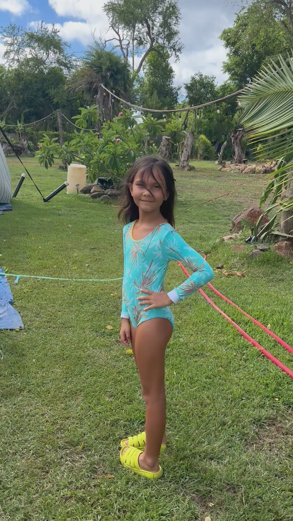 Palm Tree one Piece